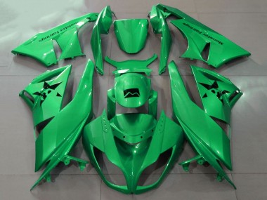 2007-2008 Kawasaki ZX6R Motorcycle Fairings - Metallic Green Canada for Sale