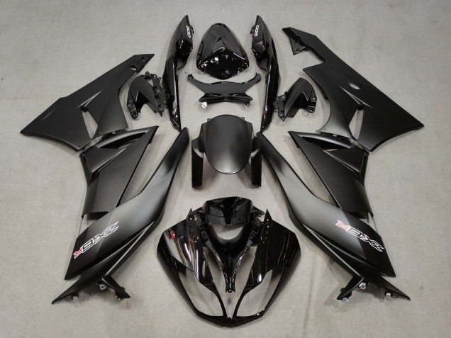 2009-2012 Kawasaki ZX6R Motorcycle Fairings - Matte Black Glossy Black White Red Canada for Sale