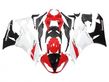 2009-2012 Kawasaki ZX6R Motorcycle Fairings - Red White Black Canada for Sale