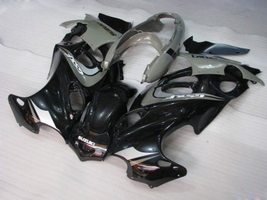 2004-2006 Suzuki GSX600F/GSX750F Motorcycle Fairings - Glossy Black Grey Canada for Sale