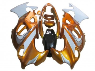 2004-2006 Suzuki GSX600F/GSX750F Motorcycle Fairings - Orange White Canada for Sale