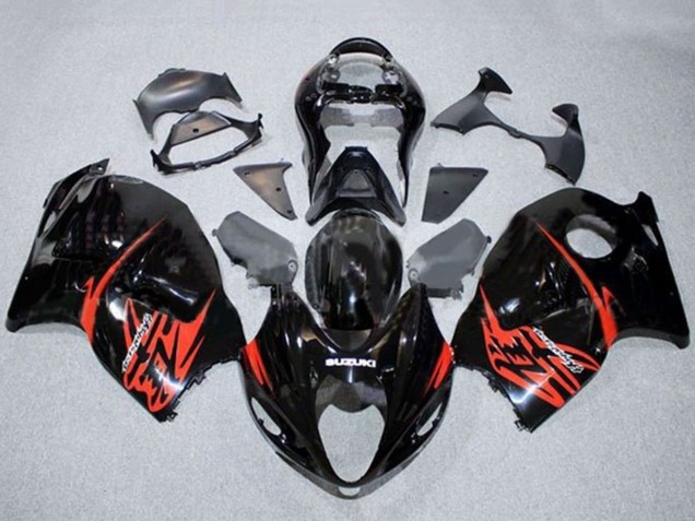 1996-2007 Suzuki GSXR1000 Motorcycle Fairings - Glossy Black Red Canada for Sale