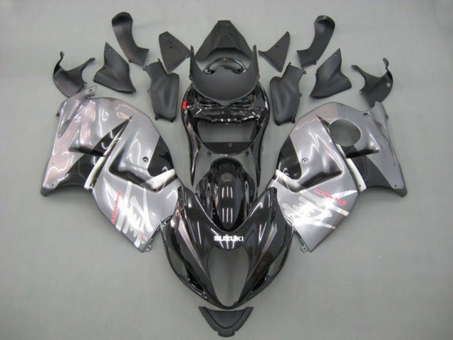 1996-2007 Suzuki GSXR1000 Motorcycle Fairings - Black Grey Silver Canada for Sale