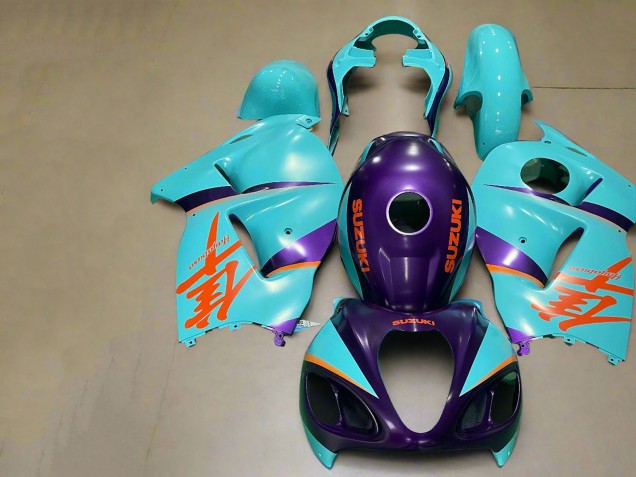 1996-2007 Suzuki GSXR1000 Motorcycle Fairings - Matte Purple Orange Blue Canada for Sale