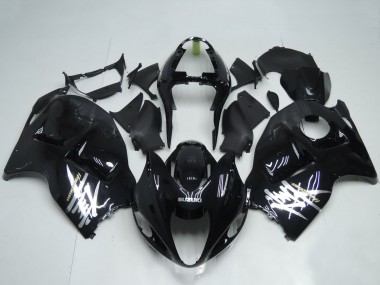 1996-2007 Suzuki GSXR1000 Motorcycle Fairings - Glossy Black White Decal Canada for Sale