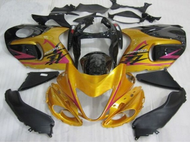 1996-2007 Suzuki GSXR1000 Motorcycle Fairings - Gold Black Pink Canada for Sale