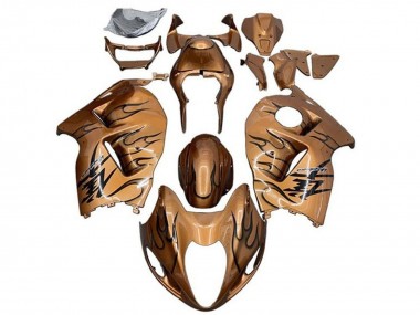 2008-2020 Bronze Black Flame Suzuki GSXR 1300 Hayabusa Motorcycle Fairings Canada for Sale