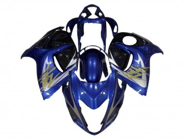 2008-2020 Blue White Gold Suzuki GSXR 1300 Hayabusa Motorcycle Fairings Canada for Sale