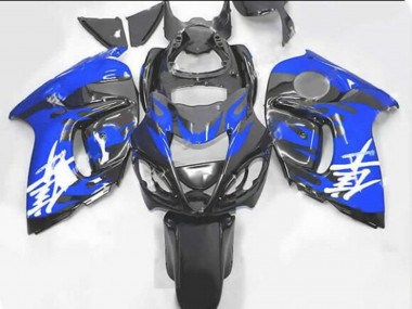 2008-2020 Black Blue Flame Suzuki GSXR 1300 Hayabusa Motorcycle Fairings Canada for Sale