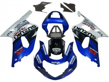 2000-2002 Suzuki GSXR1000 Motorcycle Fairings - White Red Blue Black Red Canada for Sale