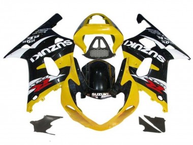 2000-2002 Suzuki GSXR1000 Motorcycle Fairings - Yellow Glossy Black White Red Canada for Sale