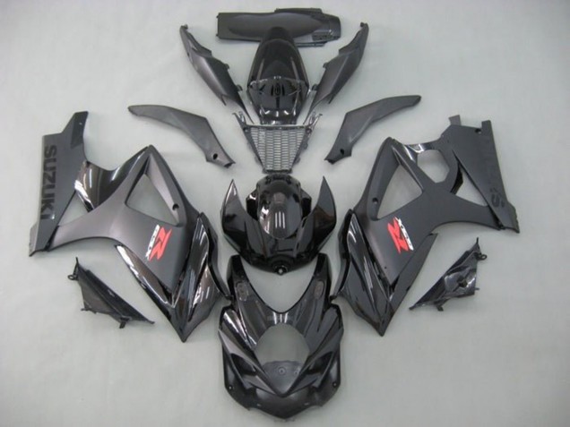 2005-2006 Suzuki GSXR 1000 Motorcycle Fairings - Glossy Black Matte Black Red White Canada for Sale