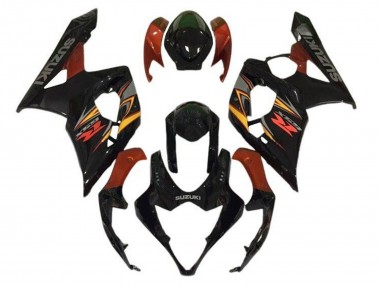 2005-2006 Suzuki GSXR 1000 Motorcycle Fairings - Black Red Yellow Grey Canada for Sale