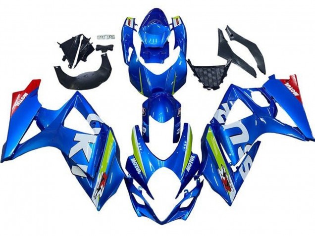 2005-2006 Suzuki GSXR 1000 Motorcycle Fairing - Blue Green White Red Canada for Sale