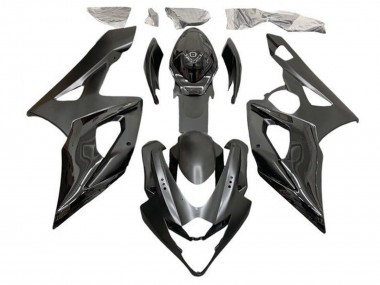 2005-2006 Suzuki GSXR 1000 Motorcycle Fairings - Glossy Black Half Matte Black Canada for Sale