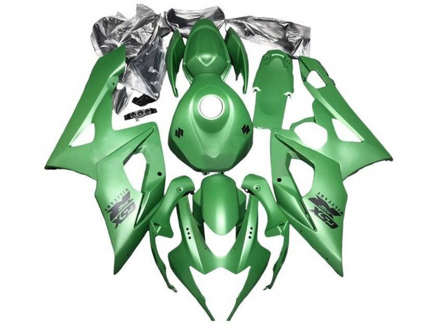2005-2006 Suzuki GSXR 1000 Motorcycle Fairings - Matte Green Canada for Sale