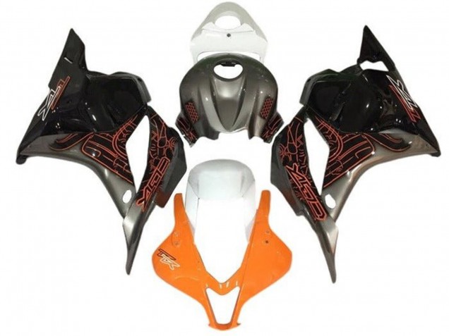 2005-2006 Suzuki GSXR 1000 Motorcycle Fairings - Orange Silver Black White Canada for Sale