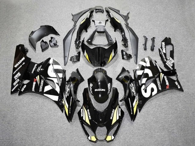 2017-2024 Suzuki GSXR1000 Motorcycle Fairings - Black White Yellow Canada for Sale