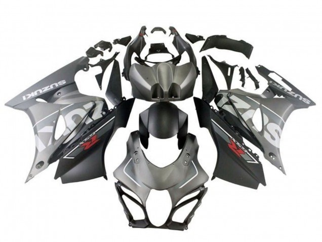 2017-2024 Suzuki GSXR1000 Motorcycle Fairings - Matte Silver Matte Black Canada for Sale