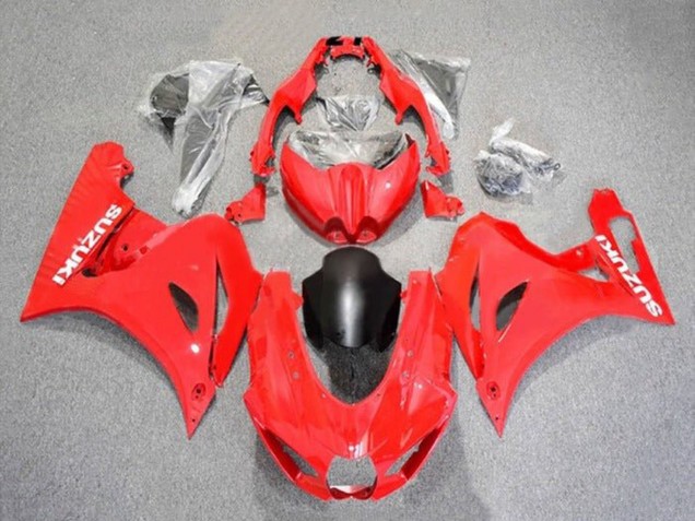 2017-2024 Suzuki GSXR1000 Motorcycle Fairings - Red White Matte Black Canada for Sale