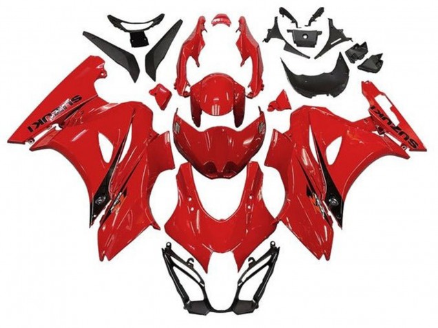 2017-2024 Suzuki GSXR1000 Motorcycle Fairings - Red Black Canada for Sale