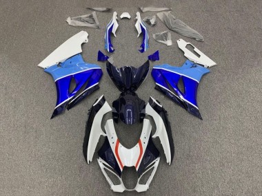 2017-2024 Suzuki GSXR1000 Motorcycle Fairings - White Triple Blue Red Canada for Sale