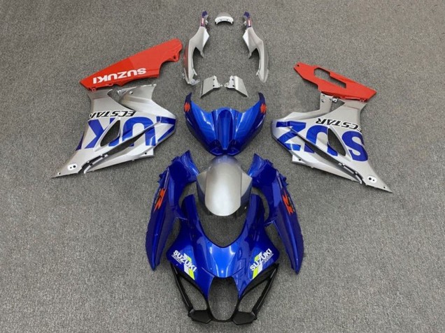 2017-2024 Suzuki GSXR1000 Motorcycle Fairings - Blue Silver Red Canada for Sale