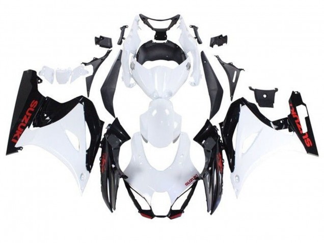 2017-2024 Suzuki GSXR1000 Motorcycle Fairings - White Black Red Canada for Sale