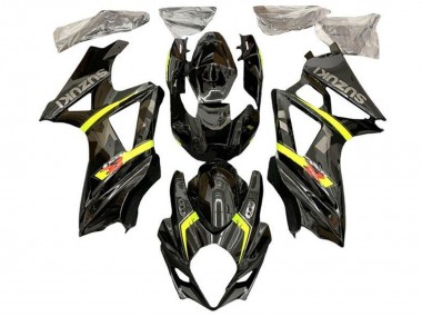 2007-2008 Suzuki GSXR 1000 Motorcycle Fairings - Black Yellow Red Grey Canada for Sale