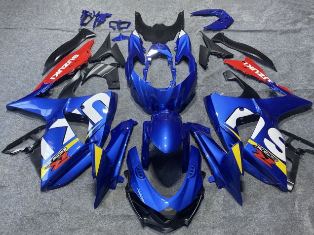 2009-2016 Suzuki GSXR 1000 Motorcycle Fairings - Blue Red White Yellow Canada for Sale