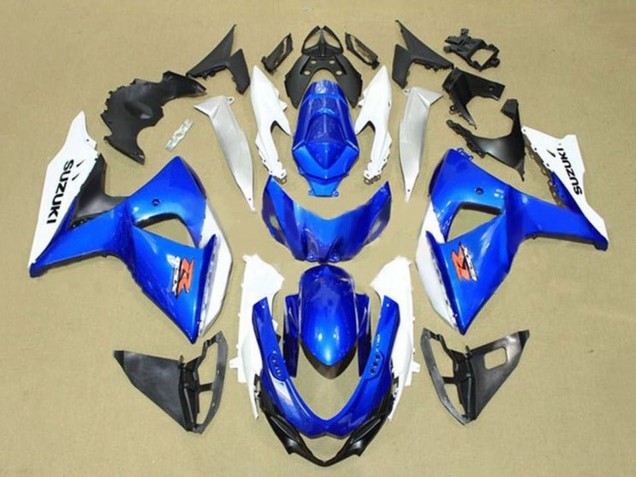 2009-2016 Suzuki GSXR 1000 Motorcycle Fairings - White Blue Red Canada for Sale