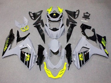 2009-2016 Suzuki GSXR 1000 Motorcycle Fairings - Grey Neon Yellow Black Canada for Sale