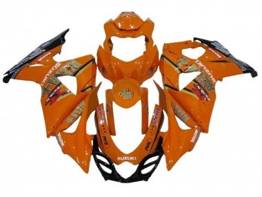 2009-2016 Suzuki GSXR 1000 Motorcycle Fairings - Orange Gold Rizla Canada for Sale