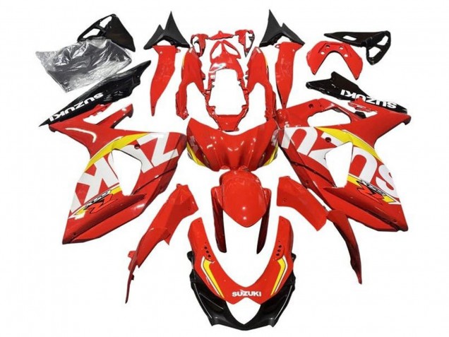 2009-2016 Suzuki GSXR 1000 Motorcycle Fairings - Red Yellow White Black Canada for Sale