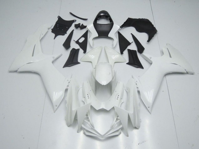 2009-2016 Suzuki GSXR 1000 Motorcycle Fairings - White Canada for Sale
