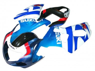 2001-2003 Suzuki GSXR 600 / GSXR 750 Motorcycle Fairings - White Blue Red Black Canada for Sale