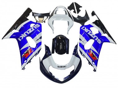 2001-2003 Suzuki GSXR 600 / GSXR 750 Motorcycle Fairings - White Blue Glossy Black Red Canada for Sale