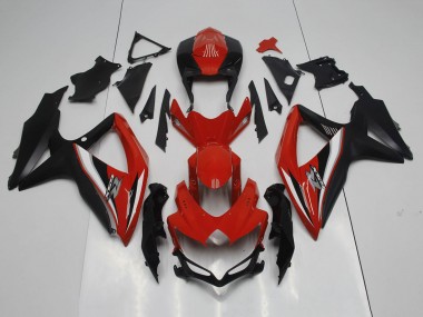 2008-2010 Suzuki GSXR 600 / GSXR 750 Motorcycle Fairings - Red Black White Silver Canada for Sale