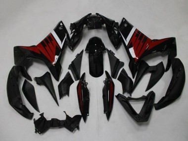 2009-2015 Yamaha FZ6R Motorcycle Fairings - Black Red White Canada for Sale