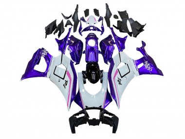 2021-2024 Yamaha YZF R7 Motorcycle Fairings - White Purple Pink Canada for Sale
