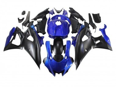2021-2024 Yamaha YZF R7 Motorcycle Fairings - Blue Matte Black Canada for Sale