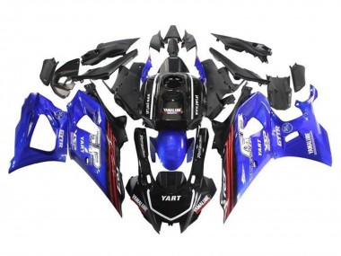 2021-2024 Yamaha YZF R7 Motorcycle Fairings - Black Blue Red Stripe Canada for Sale