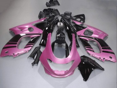 1996-2007 Yamaha YZF600R Thundercat Motorcycle Fairings - Pink Glossy Black Canada for Sale
