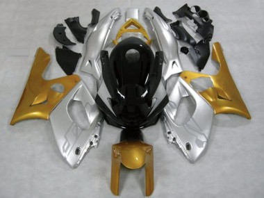 1996-2007 Yamaha YZF600R Thundercat Motorcycle Fairings - Silver Gold Glossy Black Canada for Sale
