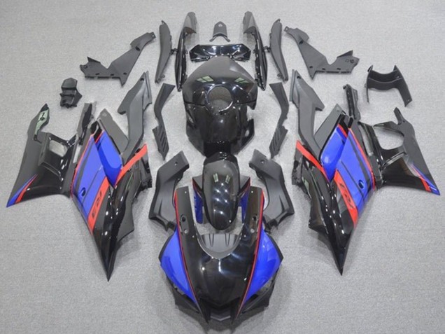 2019-2021 Yamaha YZF R3/R25 Motorcycle Fairings - Blue Red Glossy Black Canada for Sale