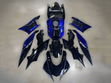 2019-2021 Yamaha YZF R3/R25 Motorcycle Fairings - Blue Glossy Dark Blue Canada for Sale
