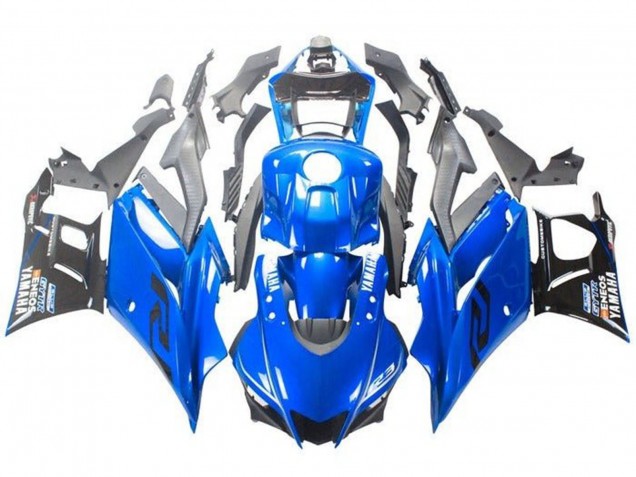 2019-2021 Yamaha YZF R3/R25 Motorcycle Fairings - Blue Black Canada for Sale