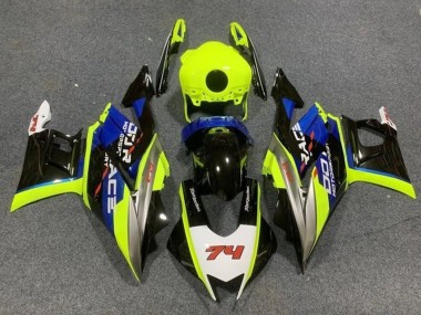 2019-2021 Yamaha YZF R3/R25 Motorcycle Fairings - Neon Yellow White Blue Black 74 Canada for Sale