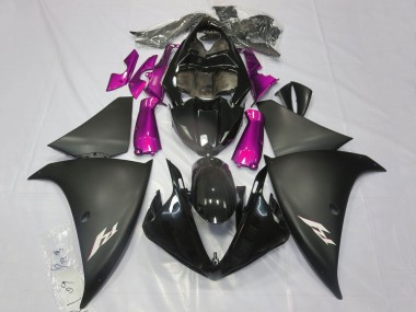 2009-2011 Yamaha YZF 1000 R1 Motorcycle Fairings - Glossy Black Matte Black Pink Canada for Sale