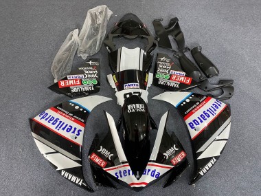 2009-2011 Yamaha YZF 1000 R1 Motorcycle Fairings - White Black Red Sterilgarda Racing Canada for Sale